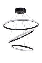 Lustră Ursae Black-Yellow Light, Negru