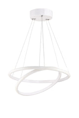 Lustră Leonis White-Yellow Light, Alb