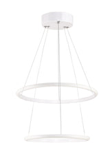 Lustră Leonis White-Yellow Light, Alb