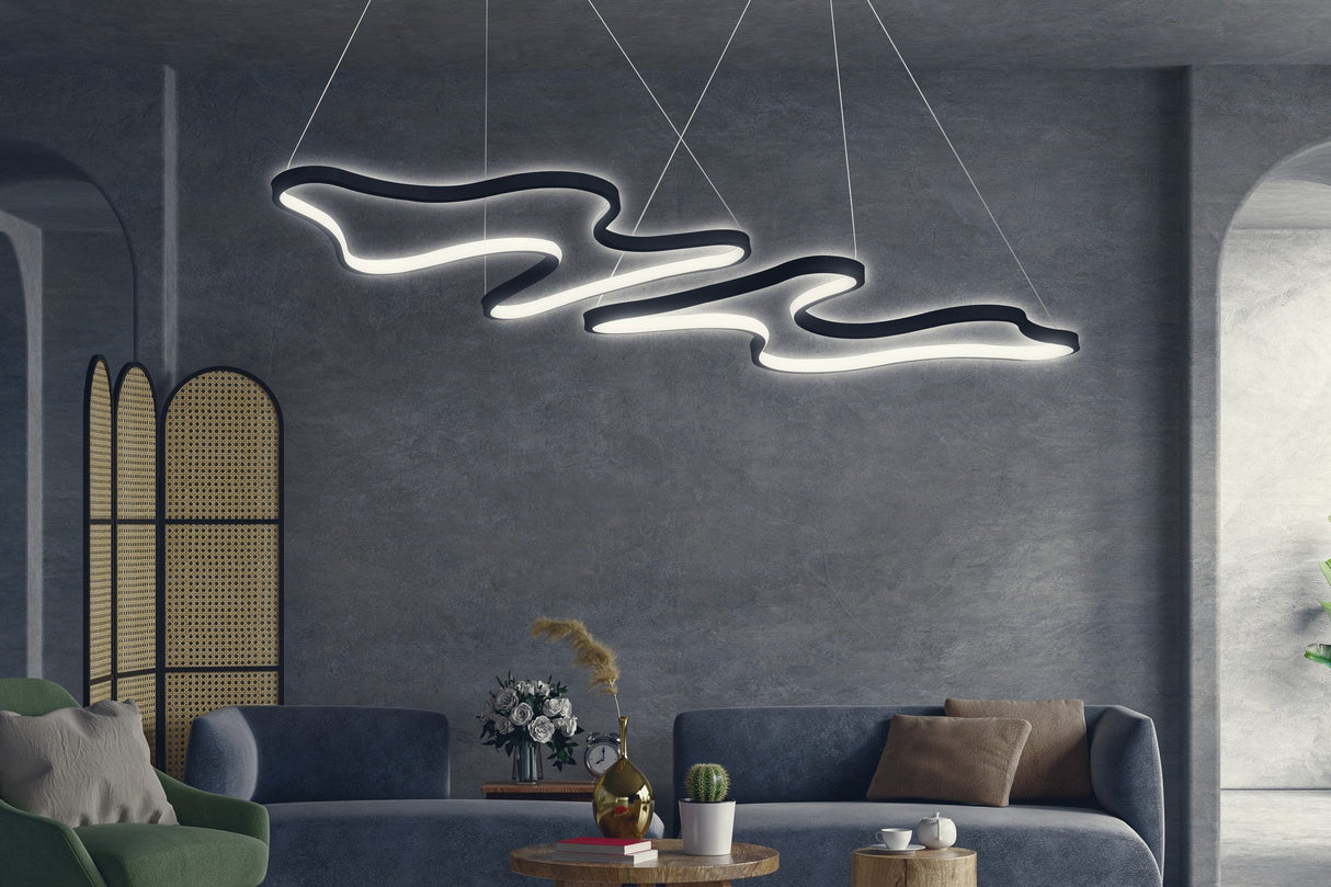Lustră Duple Artisan Body, alb Light, Diverse culori, 35x46 cm - Negru | SKU: 166PRG1238 | Lustră Duple Artisan Body, alb Light, 35x46 cm, varianta Negru, produs pentru amenajarea locuinței, disponibil online în România la CasaMob