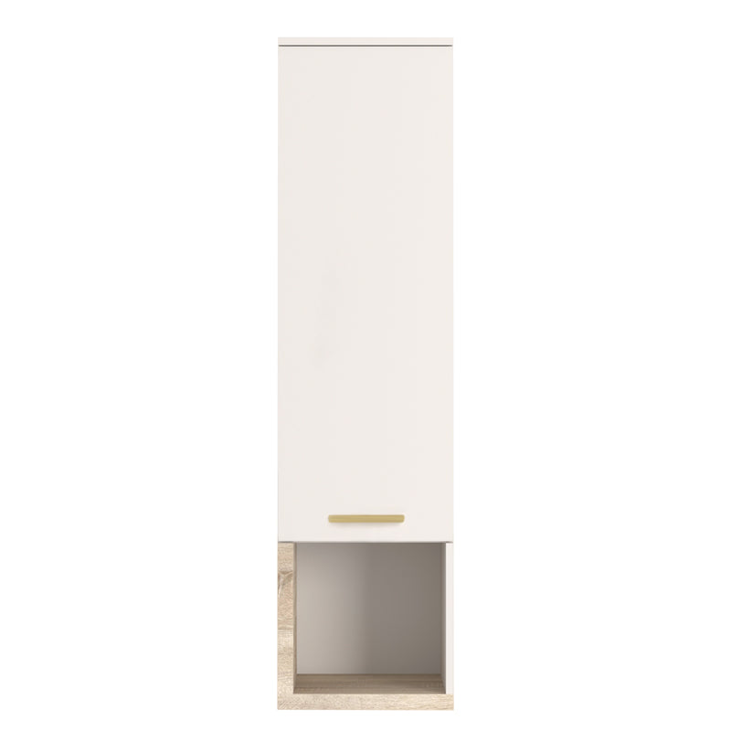 Crem-Stejar | SKU: 192-000076 | Set mobilă sufragerie Norda, 2 piese, Crem-Stejar, 187x40x59 cm, varianta Crem-Stejar, produs pentru amenajarea locuinței, disponibil online în România la CasaMob