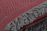 Cuvertură Elite, Diverse culori, 175x230 cm - Bordo | SKU: 194DCH1932 | Cuvertură Elite, 175x230 cm, varianta Bordo, produs pentru amenajarea locuinței, disponibil online în România la CasaMob