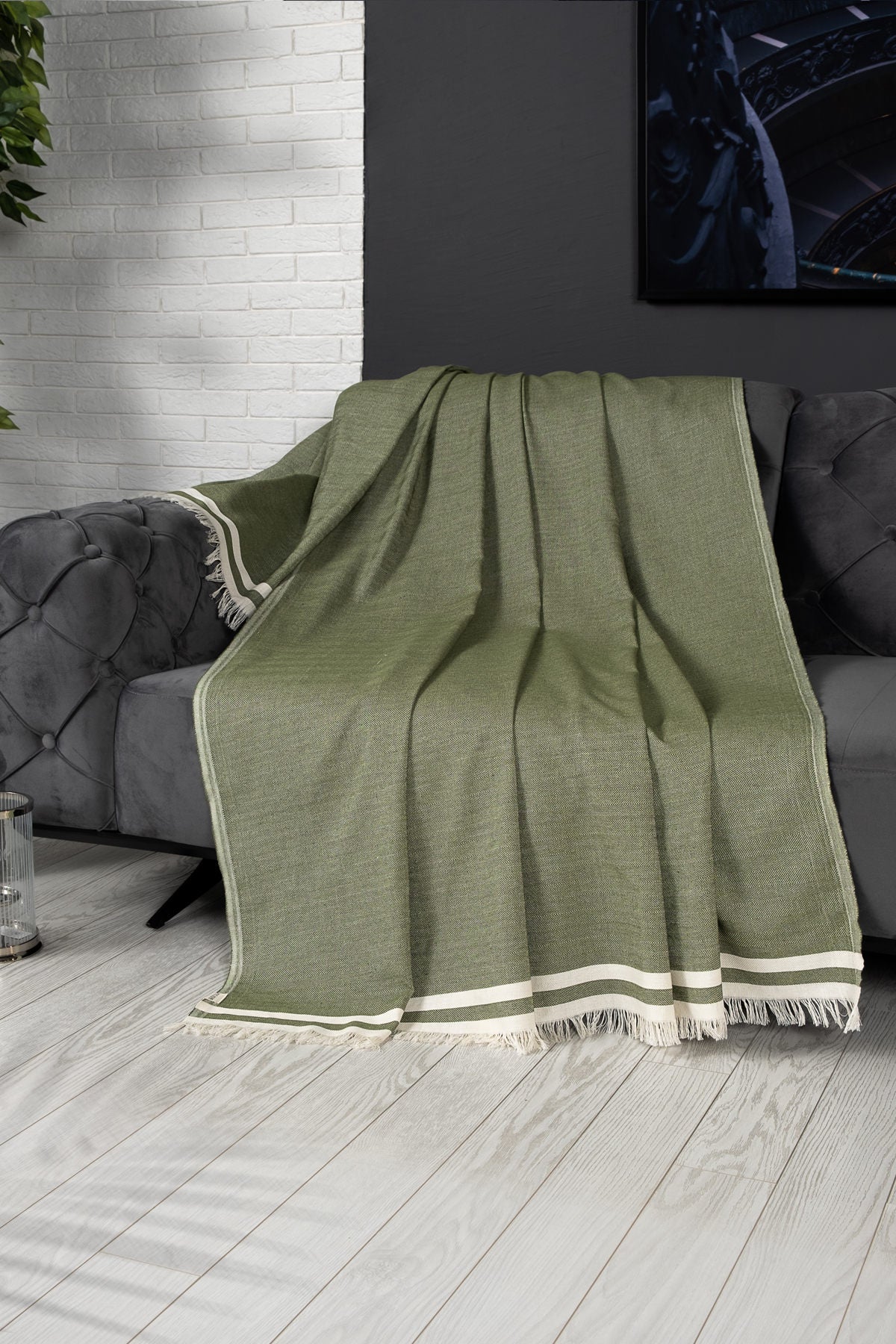Cuvertură Alinda (170 x 230), Diverse culori, 170x230 cm - Verde | SKU: 194DCH1937 | Cuvertură Alinda (170 x 230), 170x230 cm, varianta Verde, produs pentru amenajarea locuinței, disponibil online în România la CasaMob