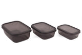 Set cutie de depozitare, Multicolor, 14x10x5 cm