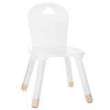 Scaun copii Playful alb 32x32x50cm