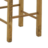 Taburet pentru cafenea fara latime cu covor Bodier-Charchie I din lemn de nuc de la  35x35x78cm