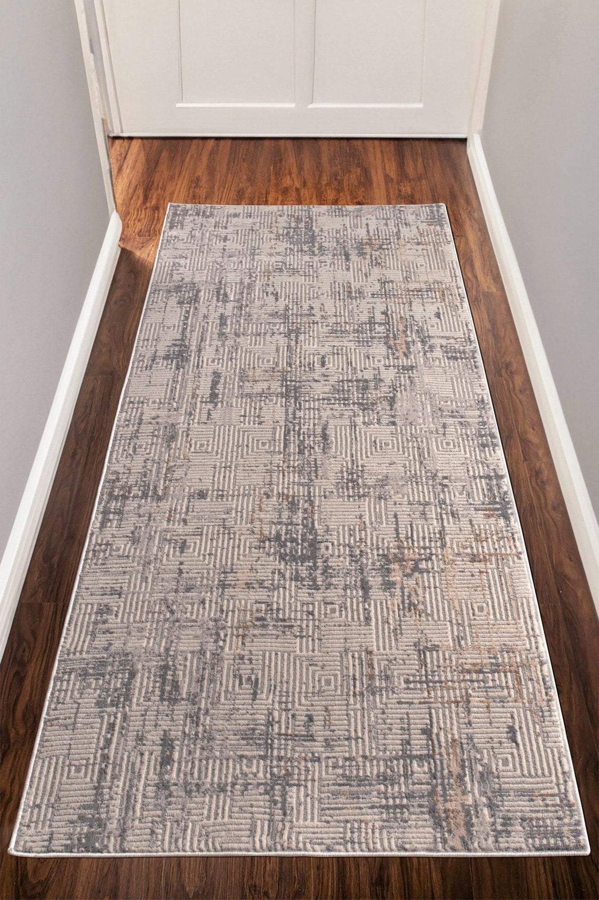 Covor Motto 4481, Diverse culori, Diverse dimensiuni - Gri - 80x150x1 cm | SKU: 204CCL3890 | Covor Motto 4481, varianta Gri - 80x150x1 cm, produs pentru amenajarea locuinței, disponibil online în România la CasaMob