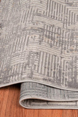 Covor Motto 4481, Diverse culori, Diverse dimensiuni - Gri - 80x200x1 cm | SKU: 204CCL3891 | Covor Motto 4481, varianta Gri - 80x200x1 cm, produs pentru amenajarea locuinței, disponibil online în România la CasaMob