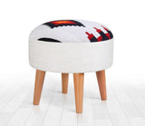 Puf, Multicolor, 46x42x46 cm - Multicolor, SKU 209FLF1110