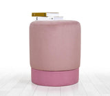 Puf Ropp, Verde, 38x43x38 cm - Roz, SKU 209FLF1120