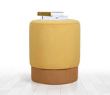 Puf Ropp, Verde, 38x43x38 cm - Galben, SKU 209FLF1120