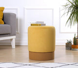 Puf Ropp, Verde, 38x43x38 cm - Galben, SKU 209FLF1120