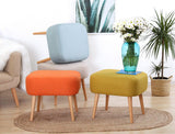 Puf Parrot, Galben, 42x43x50 cm - Gri, SKU 209FLF1127