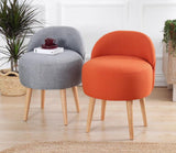 Puf, portocale, 46x46x64 cm - portocale, SKU 209FLF1149
