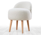 Puf Rufmee, Gri inchis - Alb, 46x46x64 cm - Alb, SKU 209FLF1153