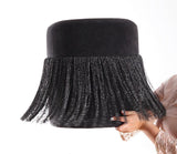 Puf, Gri, 45x40x45 cm - Negru, SKU 209FLF1254