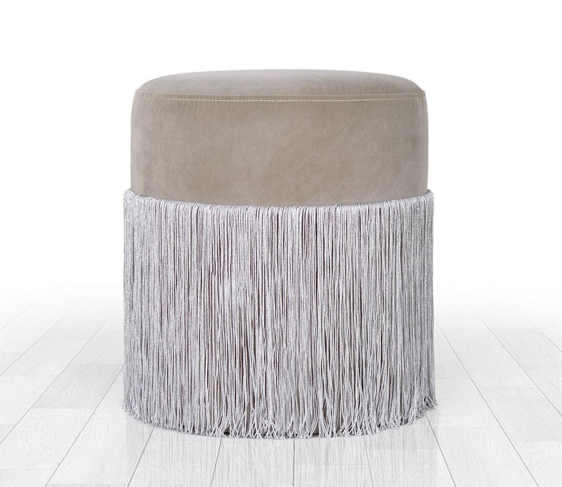 Puf, Gri, 45x40x45 cm - Gri, SKU 209FLF1254