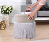 Puf, Gri, 45x40x45 cm - Gri, SKU 209FLF1254