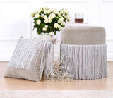 Puf, Gri, 45x40x45 cm - Gri, SKU 209FLF1254
