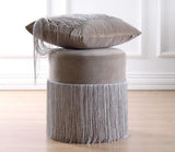 Puf, Gri, 45x40x45 cm - Gri, SKU 209FLF1254