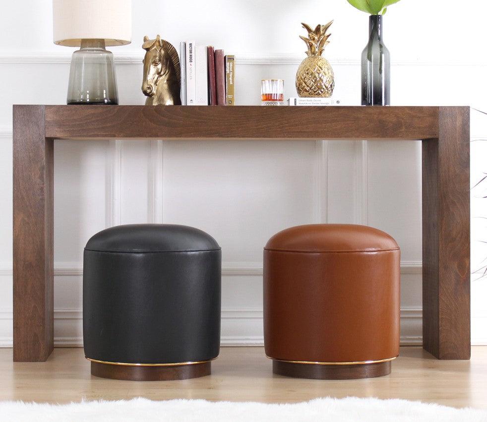 Puf, Cafea, 42x43x42 cm - Gri, SKU 209FLF1261