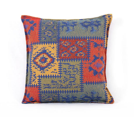Pernă decorativă Rug - Blue, Multicolor, 50x50 cm