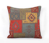 Pernă decorativă Rug - Green, Multicolor, 50x50 cm