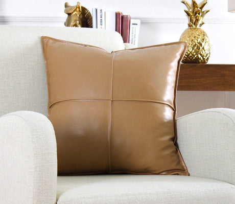 Pernă decorativă Dobsett - Beige, Camel, 50x50 cm