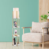 Lampadar Square 7111 - Auriu alb, SKU 211LMP1101