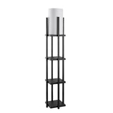 Lampadar Square 7111 - Negru, SKU 211LMP1101