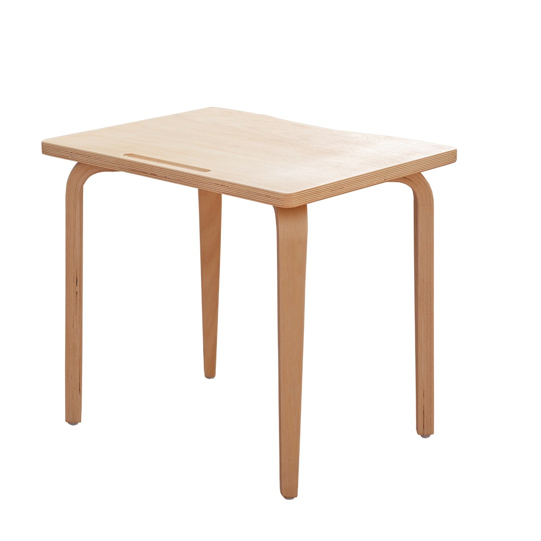 Masă cu scaune 3 bucăți Pearl Table Set, Natur