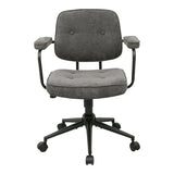 Scaun de birou Leberta, Stofă, Diverse culori - Bej | SKU: 225-000092 | Scaun de birou Leberta, Stofă, varianta Bej, produs pentru amenajarea locuinței, disponibil online în România la CasaMob