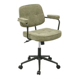 Scaun de birou Leberta, Stofă, Diverse culori - Khaki | SKU: 225-000094 | Scaun de birou Leberta, Stofă, varianta Khaki, produs pentru amenajarea locuinței, disponibil online în România la CasaMob