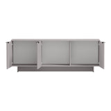 Comodă TV Beldon, Gri, 150x42x55 cm