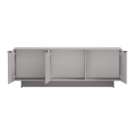 Comodă TV Beldon, Gri, 150x42x55 cm