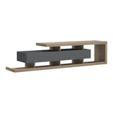Comodă TV Arbero, Diverse culori, 198x40x45 cm - Antracit-Sonoma | SKU: 230-000281 | Comodă TV Arbero, 198x40x45 cm, varianta Antracit-Sonoma, produs pentru amenajarea locuinței, disponibil online în România la CasaMob