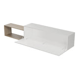 Comodă TV Olande, Diverse culori, 210x35x48 cm - Sonoma-Alb | SKU: 230-000283 | Comodă TV Olande, 210x35x48 cm, varianta Sonoma-Alb, produs pentru amenajarea locuinței, disponibil online în România la CasaMob