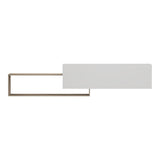Comodă TV Olande, Diverse culori, 210x35x48 cm - Sonoma-Alb | SKU: 230-000283 | Comodă TV Olande, 210x35x48 cm, varianta Sonoma-Alb, produs pentru amenajarea locuinței, disponibil online în România la CasaMob