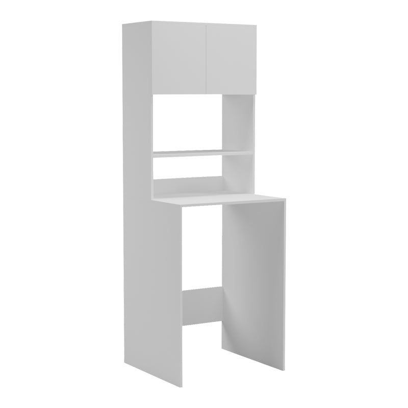 Alb | SKU: 230-000298 | Dulap de baie Chaxe, Alb, 65x60x184 cm, varianta Alb, produs pentru amenajarea locuinței, disponibil online în România la CasaMob