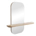Natural | SKU: 233-000054 | Oglindă decorativă Lunaria, MDF, 60x12x60 cm, varianta Natural, produs pentru amenajarea locuinței, disponibil online în România la CasaMob