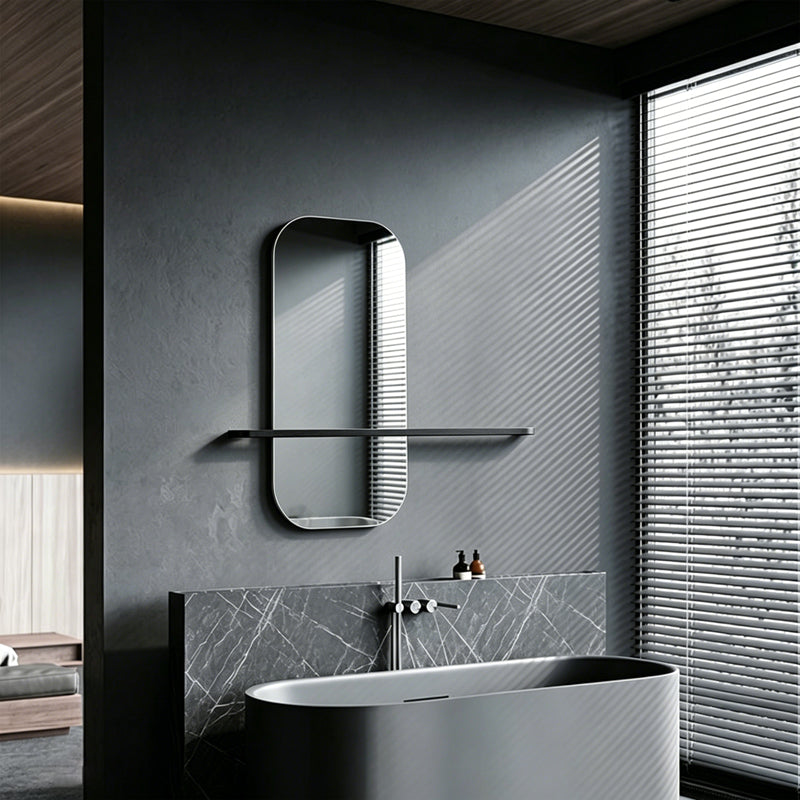 Oglindă decorativă Lunaria, MDF, Diverse culori, 60x12x60 cm - Negru | SKU: 233-000055 | Oglindă decorativă Lunaria, MDF, 60x12x60 cm, varianta Negru, produs pentru amenajarea locuinței, disponibil online în România la CasaMob