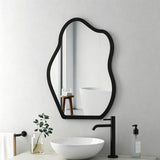 Oglindă decorativă Evanthia, MDF, Diverse culori, 36x2x56 cm - Negru | SKU: 233-000060 | Oglindă decorativă Evanthia, MDF, 36x2x56 cm, varianta Negru, produs pentru amenajarea locuinței, disponibil online în România la CasaMob