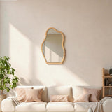 Oglindă decorativă Evanthia, MDF, Diverse culori, 36x2x56 cm - Natural | SKU: 233-000062 | Oglindă decorativă Evanthia, MDF, 36x2x56 cm, varianta Natural, produs pentru amenajarea locuinței, disponibil online în România la CasaMob