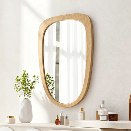 Oglindă decorativă Phaedra, MDF, 74x3x120 cm