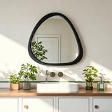 Oglindă decorativă Ione, MDF, Diverse culori, 55x3x60 cm - Negru | SKU: 233-000064 | Oglindă decorativă Ione, MDF, 55x3x60 cm, varianta Negru, produs pentru amenajarea locuinței, disponibil online în România la CasaMob