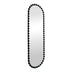 Negru | SKU: 233-000067 | Oglindă decorativă Myrtus, Metal, 40x3x160 cm, varianta Negru, produs pentru amenajarea locuinței, disponibil online în România la CasaMob