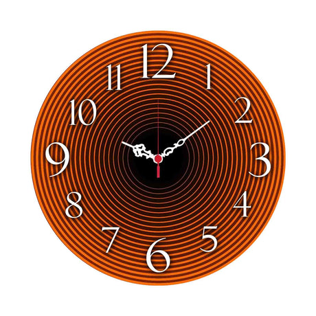 Decorative MDF Clock Ms-42, Multicolor, 2x40x40 cm