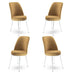 Cappuccino - Alb - 4 bucăți | SKU: 240CHR1381 | Set de scaune Dexa, 45x42x89 cm, varianta Cappuccino - Alb - 4 bucăți, produs pentru amenajarea locuinței, disponibil online în România la CasaMob