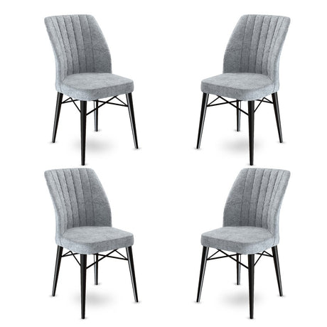 Set de scaune Flex, Diverse culori, Diverse configurații, 45x42x93 cm