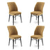 Cappuccino - Negru - 4 bucăți | SKU: 240CHR1412 | Set de scaune Flex, 45x42x93 cm, varianta Cappuccino - Negru - 4 bucăți, produs pentru amenajarea locuinței, disponibil online în România la CasaMob